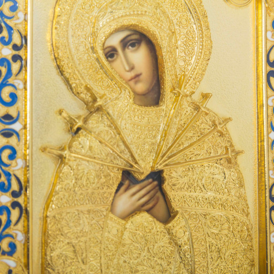Ікона "Богоматір Семистрільна"