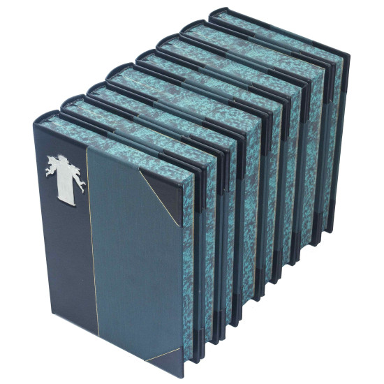 Подарункове видання "Архітектурна енциклопедія" Г. В. Барановський у 7 томах з посрібленим декором. (Репринт  видання 1902-1908 років)