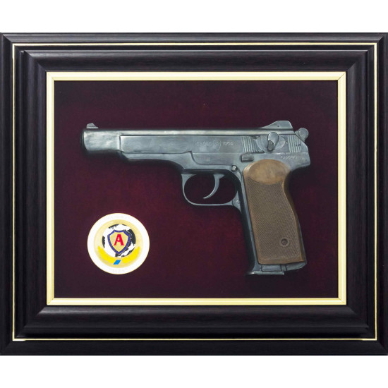 Сувенір "Пістолет ПС та емблема "Альфа"