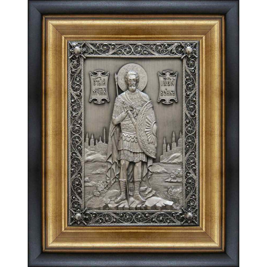 Ікона "Іоан Воїн" у багеті