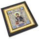 Ікона "Іоан Воїн" з металевим мереживом