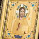 Ікона "Господь Вседержитель" з камінням