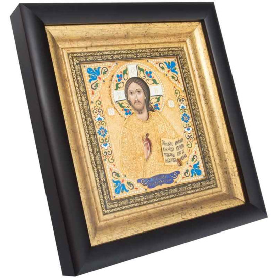 Ікона "Господь Вседержитель" з інкрустацією