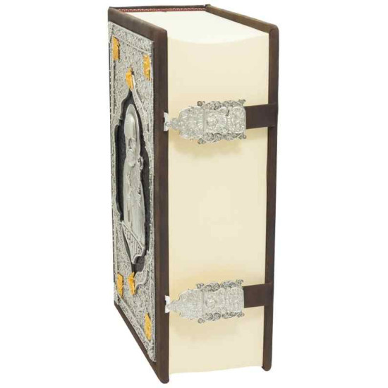 Репринтне видання 1646 р. Требника Митрополита Київського Петра Могили з ювелірним декором ( мідь, сріблення, позолота)