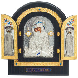 Складень Богоматір Почаївська