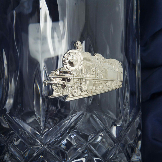 Подарунковий набір келихів для віскі "Залізниця"