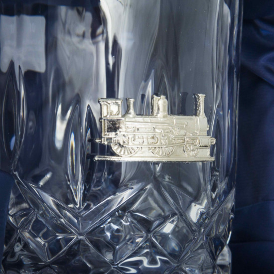 Подарунковий набір келихів для віскі "Залізниця"