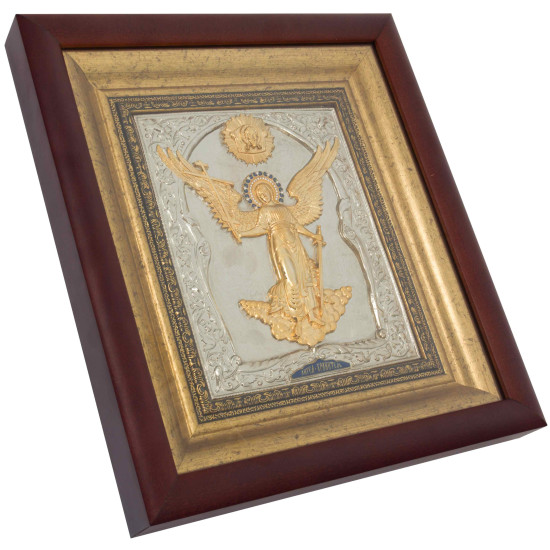 Ікона "Ангел Хранитель" з камінням Сваровскі