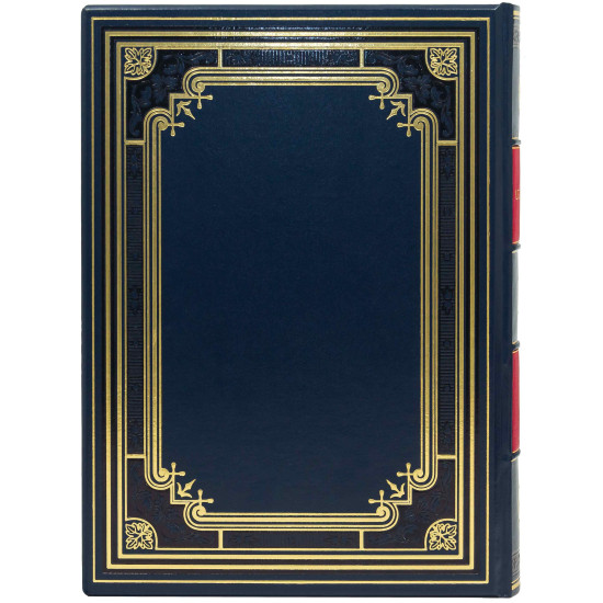 Подарункове видання "Ukraine" (українською та англійською), прикрашене позолоченою та розписаною емалями металевою накладкою із зображенням Великого Державного герба України