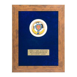 Подарунок "Міжнародна Асоціація ветеранів підрозділів антитерору "Альфа"