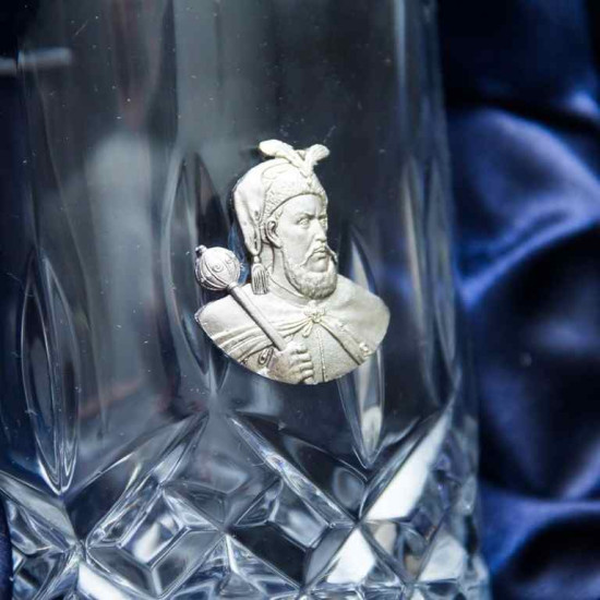 Подарунковий набір для віскі  "Козацькому роду нема переводу"