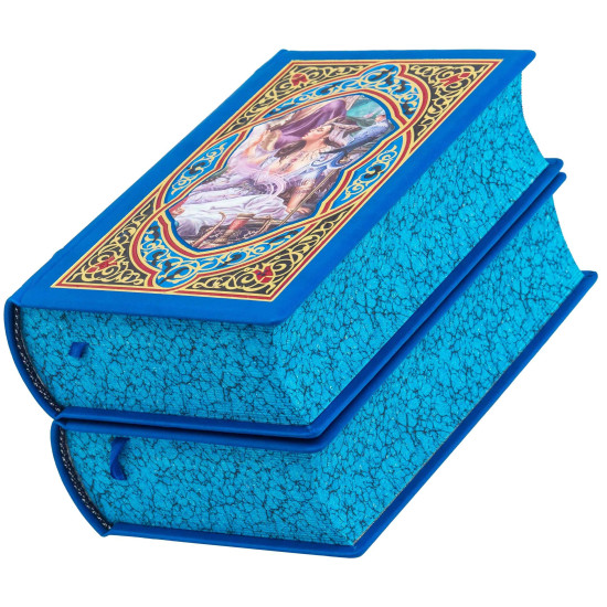 Подарункове видання  «1001 ніч» у 2-х томах з картинами на металі