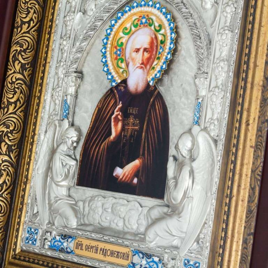 Ікона "Преподобний Сергій Радонезький"